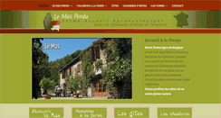 Desktop Screenshot of lemasperdu.com